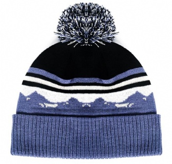 Knitted Beanie with POP at Top