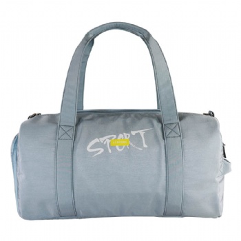 Round Canvas Travel Bag