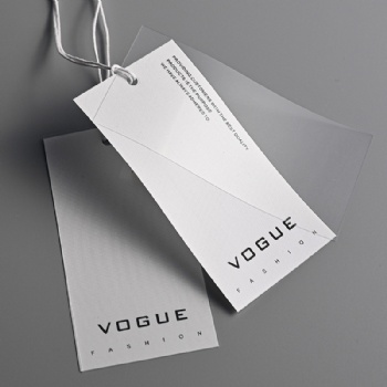 Translucent Frosted Hangtag